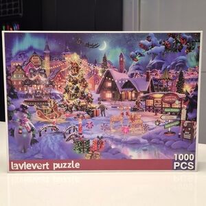 Christmas Wooden 1000 Pieces Puzzle
